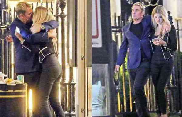 Australia,Shane Warne,kiss,cricketer love affair,
