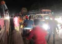 sagar-kanpur national highway traffic jam
