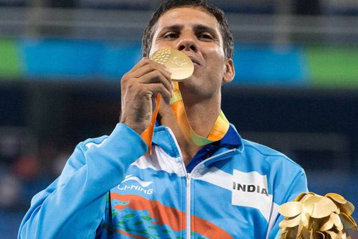 Paraolympian Devendra Jhajharia