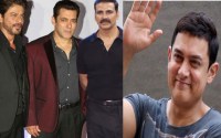 shahrukh khan, aamir khan, salman khan, akshay kumar