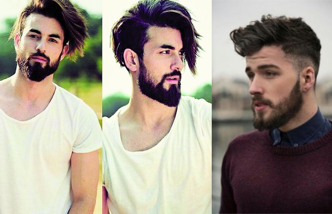 beard look