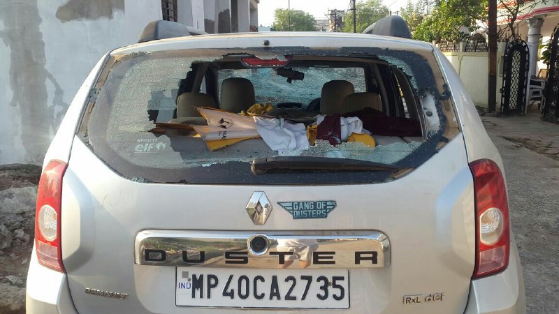 crime, crime news Vidisha, Vidisha District Congress President, Dr Mehtab Singh Yadav, District congress president Mehtab Singh Yadav,attack on Vidisha congress leader, Vidisha political news, Vidisha news