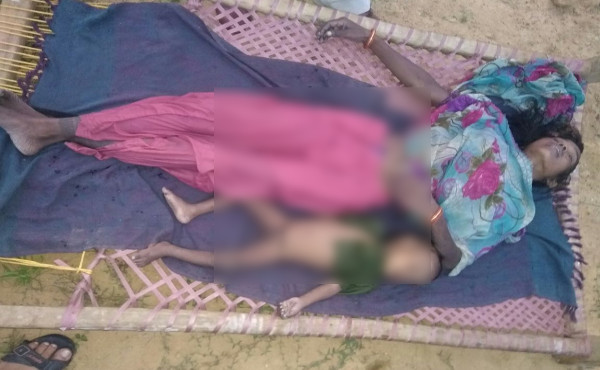 mother-son dead body