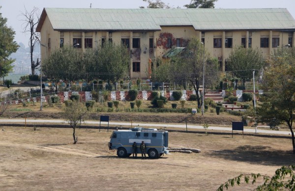 Terrorist attack on BSF camp srinagar