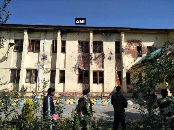 Terrorist attack on BSF camp srinagar
