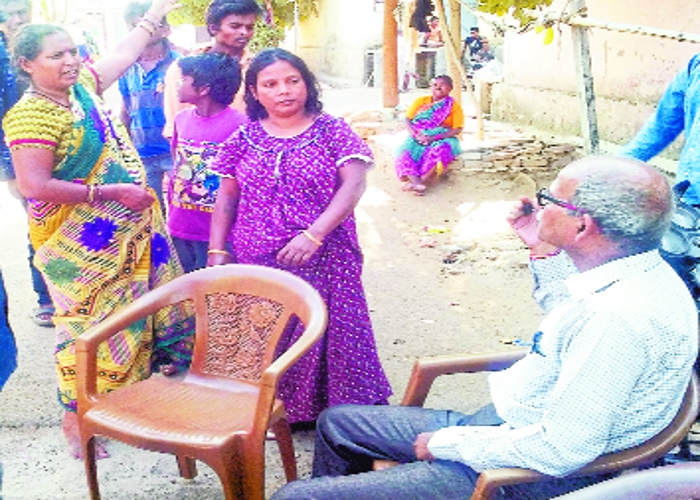 Lathi charge in Kota