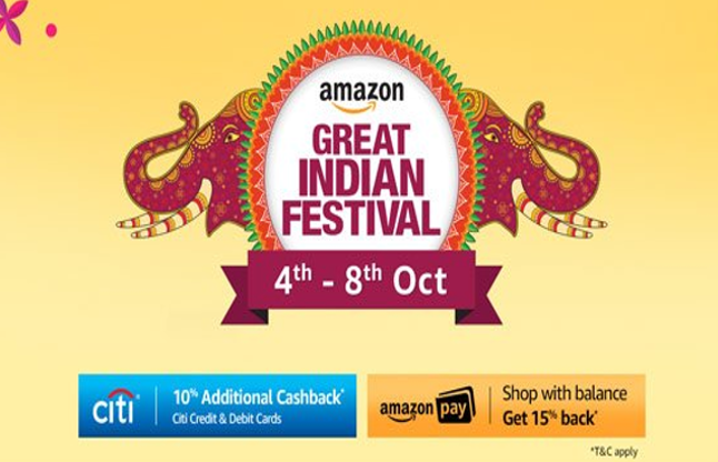 Amazon Great Indian festival sale