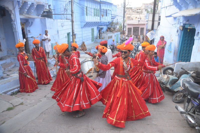 marwar samaroh ended up in sand dunes at osian