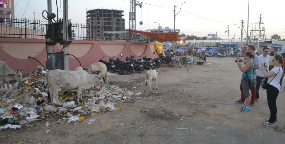 German Tourists in Kota, Recreating Kota, Documentary, Foreign Tourists, Camera, Municipal Kota, City cleaning, Kota Dussehra Fair-2017, Rajasthan Patrika, Kota Patrika, 124th Dussehra Fair in Kota, Patrika News, Kota News