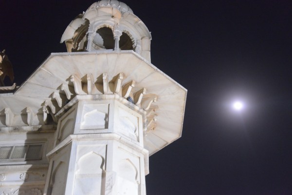 Mehrangadh fort enlightened on Sharad Purnima night