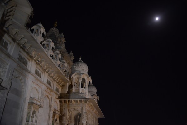 Mehrangadh fort enlightened on Sharad Purnima night