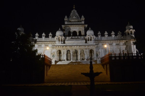 Mehrangadh fort enlightened on Sharad Purnima night