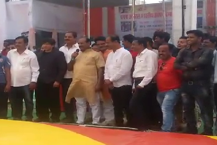 Om Birla, MP om birla, Member of Parliament Kota Bundi, Wushu Commentator MP, All India Open Chamble Wushu Title Cup, Kota Dussehra Fair, Rajasthan Patrika, Kota Patrika, Patrika News, Kota News