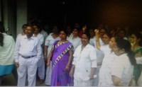 Nurses protest