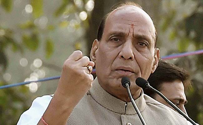 Home minister Rajnath Singh