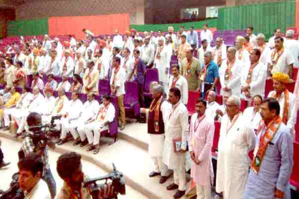 CM in BJP State Working Committee meeting alwar