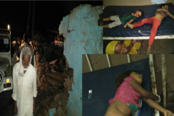 wall collapse in Jhalawar, Road Accident in Jhalawar, Girl child die due to wall collapse in Jhalawar, Accident in Jhalawar, Rajasthan Patrika, Kota Patrika, Patrika News, Kota Patrika, Jhalawar Patrika, Jhalawar News 