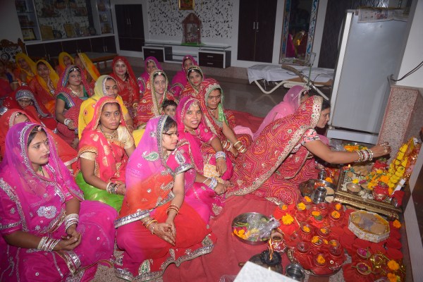 women celebrated Karwa chouth 2017