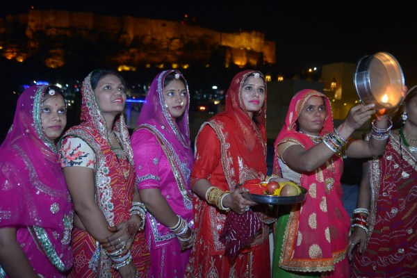 women celebrated Karwa chouth 2017