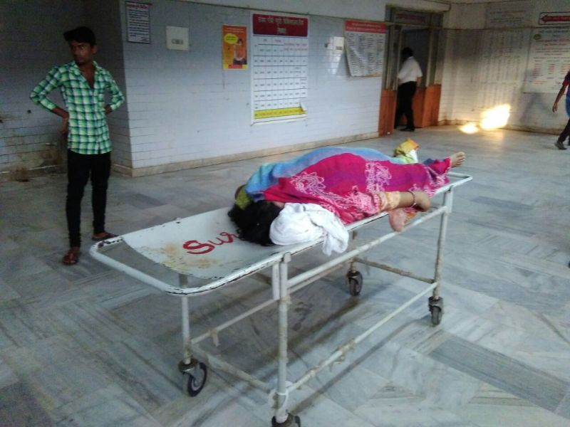 body of the woman who was discharged for four hours in the hospital