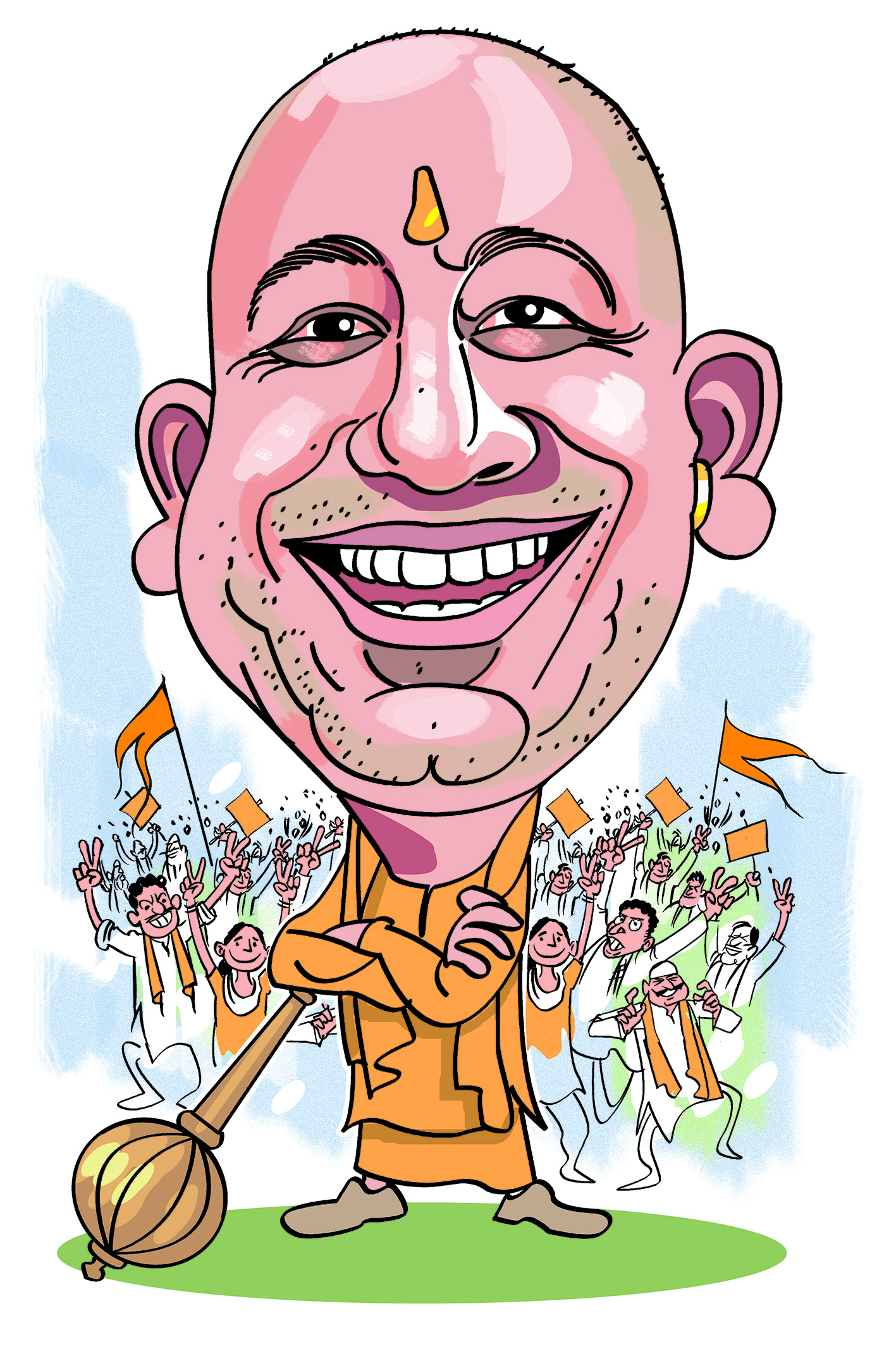 Yogi Adityanath is representing BJP as a new Hindutva face