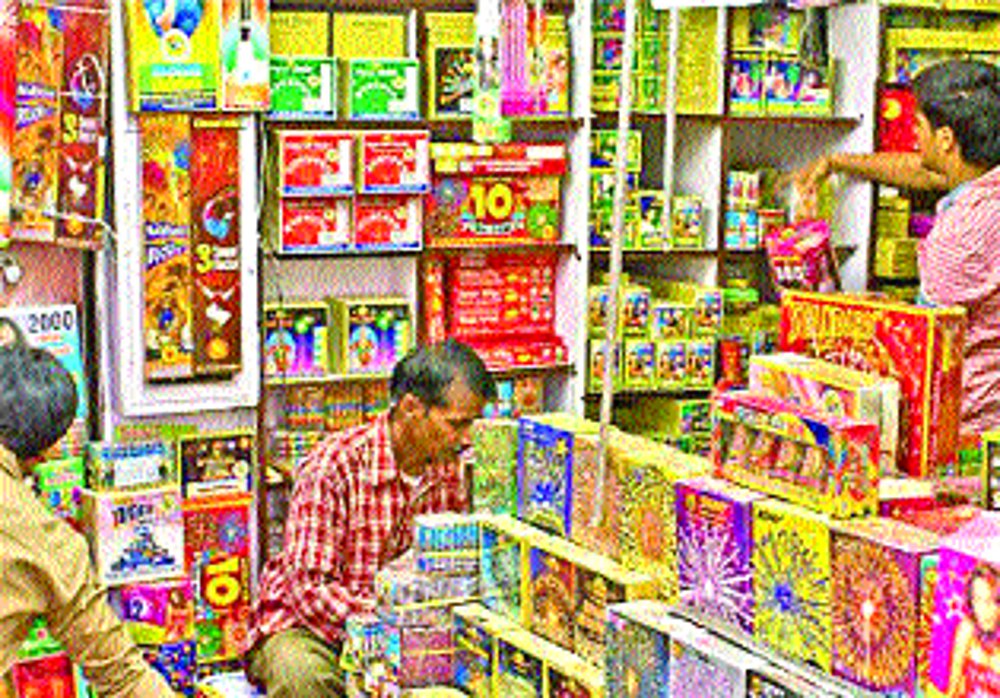 China's cracker, lights sales down 45 percent this year on Diwali!