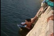 Girl jump in  kishor sagar Kota, Kota KST Rescue Video,  kishor sagar talab Kota, girl Rescue Video kota, 