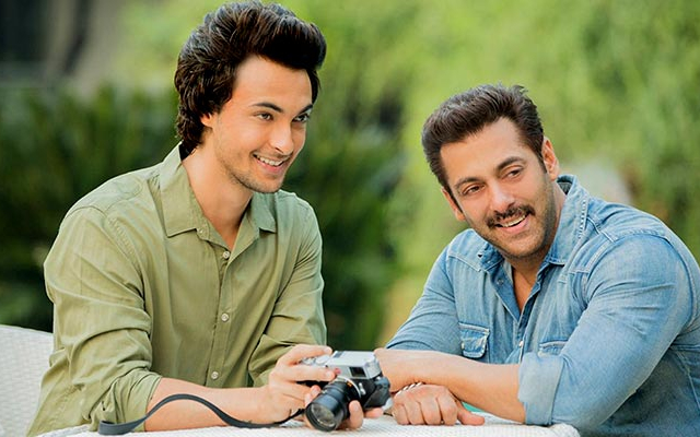 aayush sharma and salman khan