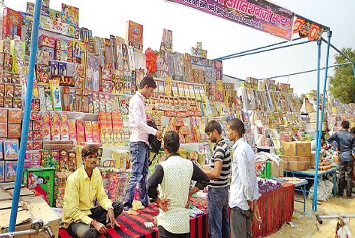 fireworks in kota, fireworks on kota diwali, Ban on fireworks, Supreme Court ban on fireworks, Rajasthan patrika, Kota Patrika, Patrika News, Kota News  