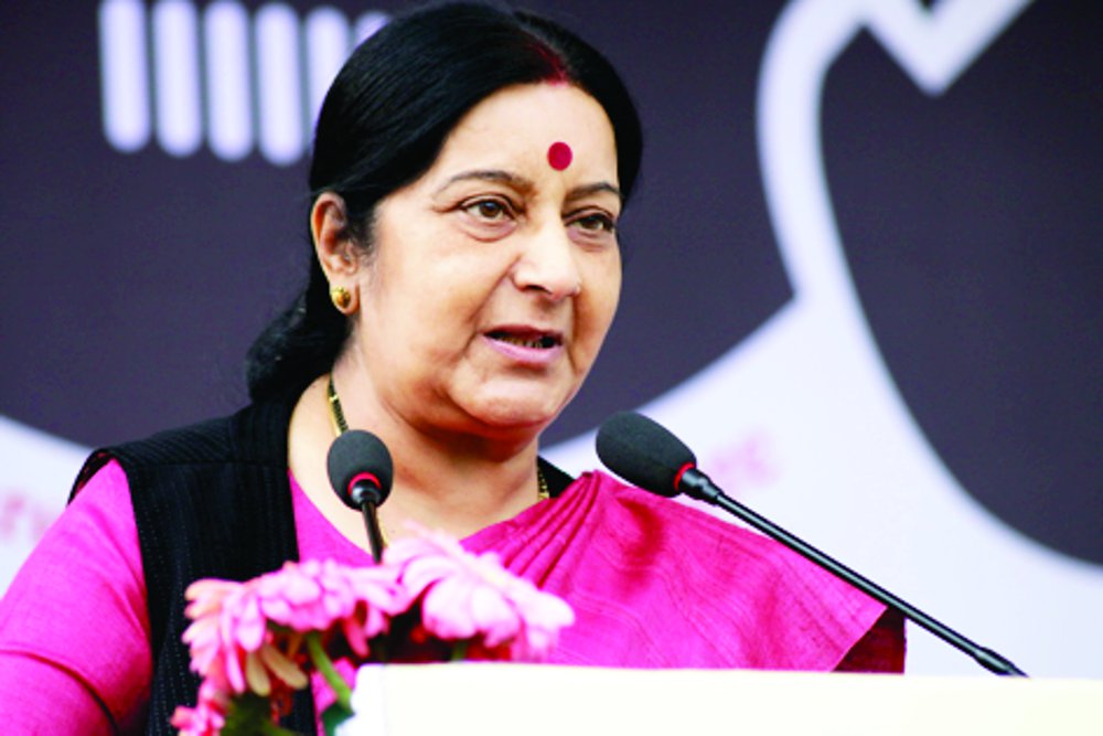 Sushma Swaraj's 14 live interaction with women