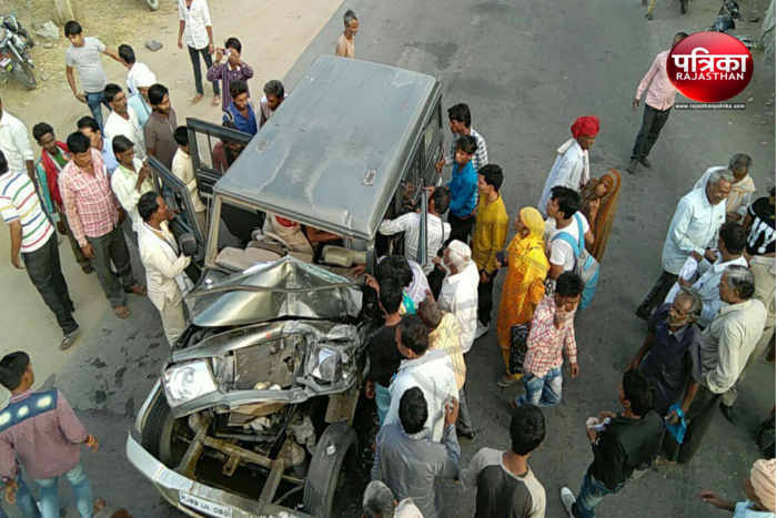 Bhilwara, Bhilwara news, Road accident in bhilwara, Latest news in bhiwara, Bhiwara news in hindi, Latest hindi news in bhilwara