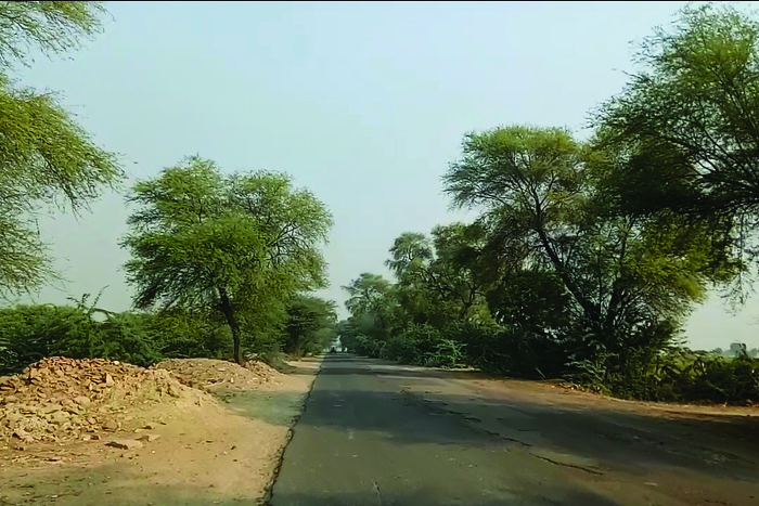 road construction need in srikaranpur