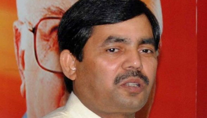 shahnawaz hussain on kishangarh airport
