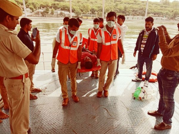 PICS: #live demo International Day for Disaster Reduction udaipur