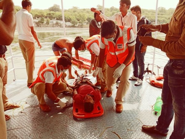 PICS: #live demo International Day for Disaster Reduction udaipur