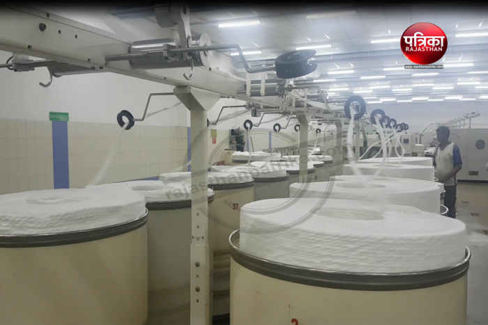 Textile news in bhilwara, textile city news, Bhilwara news, Bhilwara, Bhilwara news in hindi, 12 percent GST on yarn, Textile market news