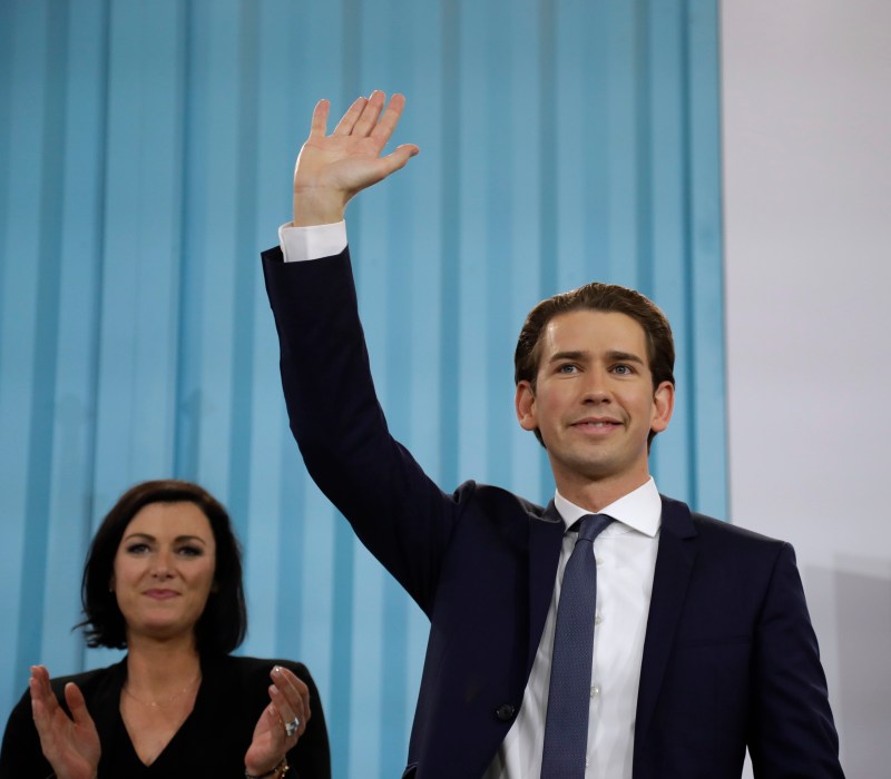 austrian Sebastian Kurz