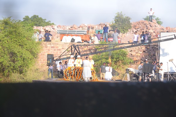 shooting of rani laxmi bai in jodhpur