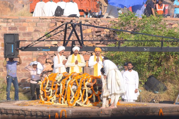 shooting of rani laxmi bai in jodhpur