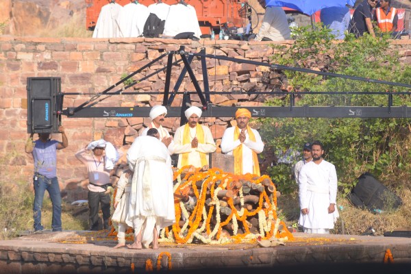 shooting of rani laxmi bai in jodhpur