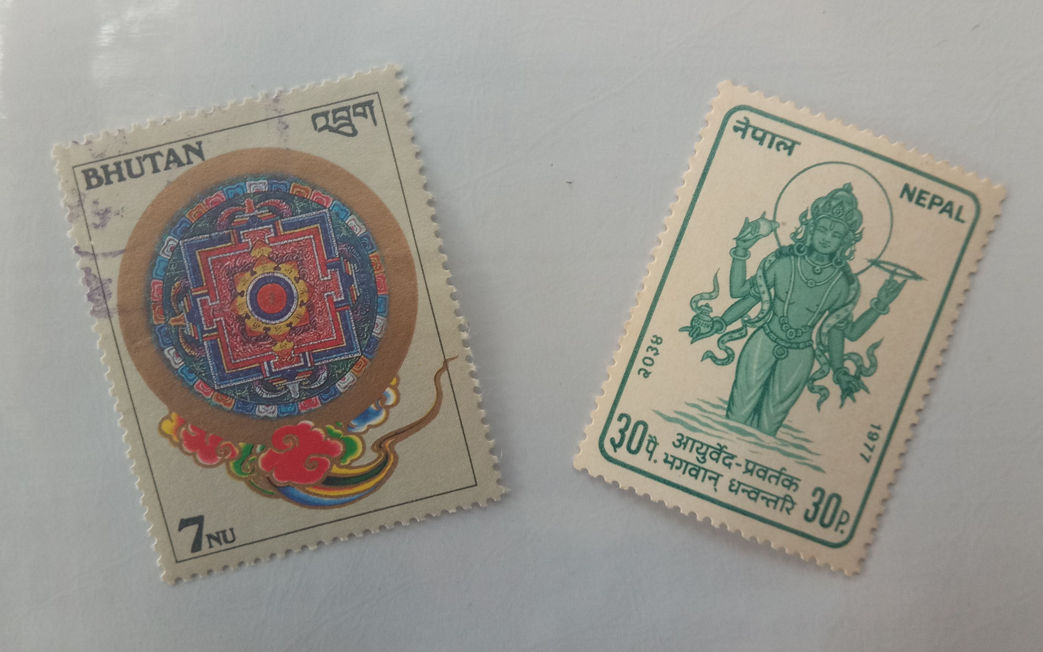 postal stamp on dhanteras and shreeyantra
