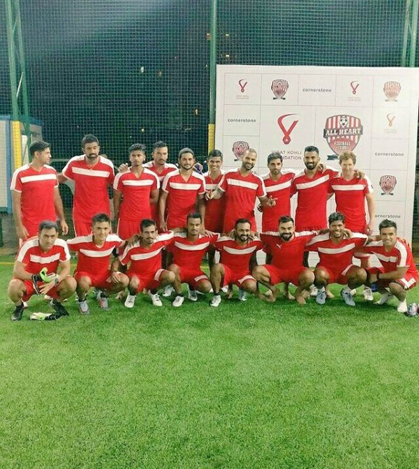 football charity match