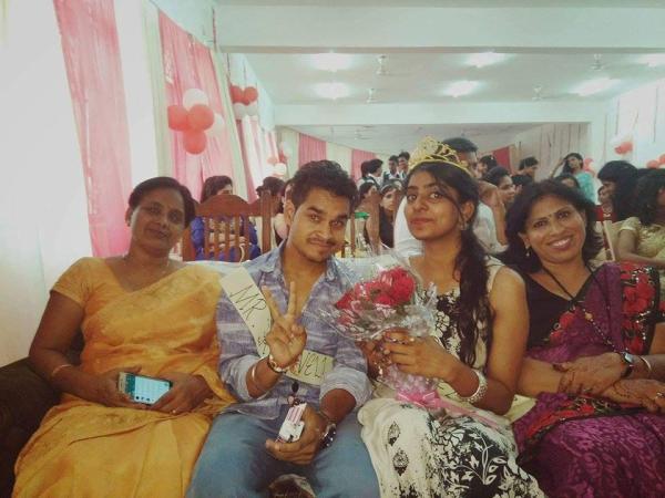 Fare well party in School of life science agra university