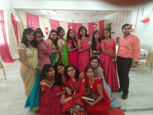 Fare well party in School of life science agra university