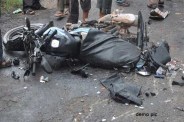 terrible road accident