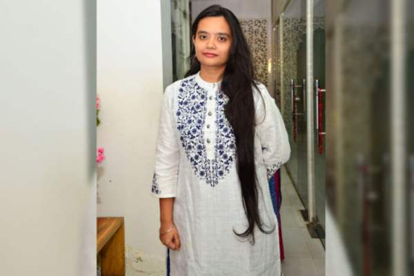 jaipur girl donates hair