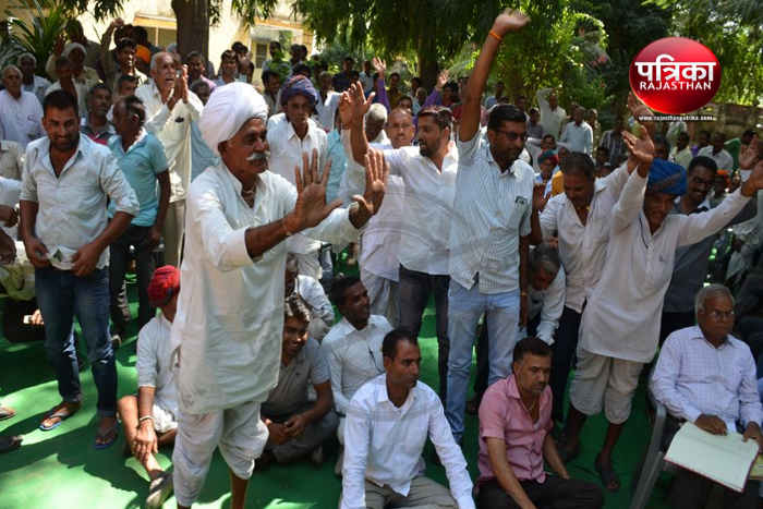 Bhilwara, bhilwara news, Farmers ruckus in bhilwara, Latest news in bhilwara, Bhilwara news in hindi, Latest hindi news in bhilwara