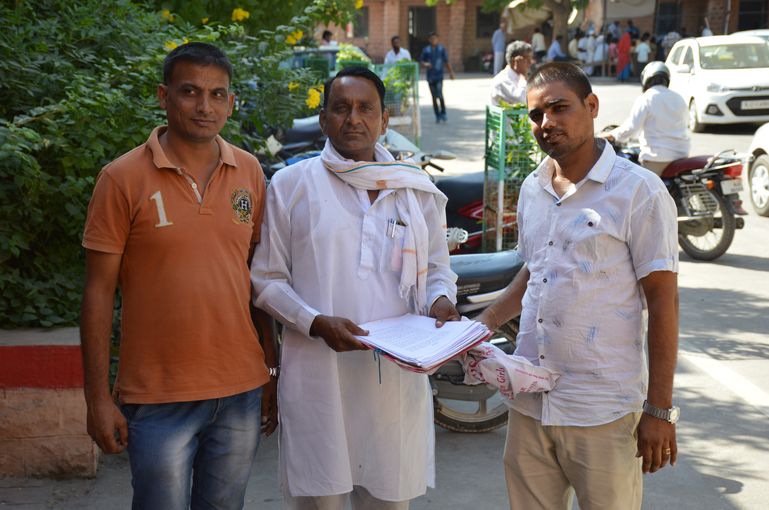 wall painting payment issue of nagaur