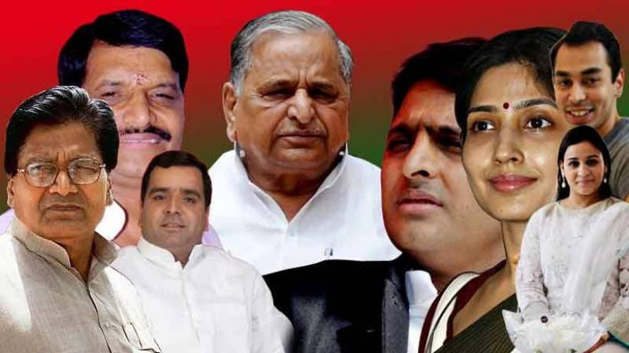 Akhilesh Yadav with family celebrate Diwali in Saifai UP News
