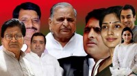 Akhilesh Yadav with family celebrate Diwali in Saifai UP News